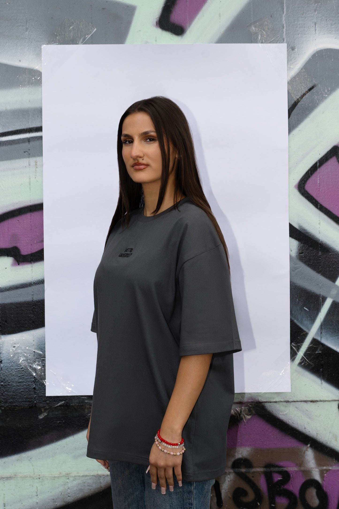 The Valedictorian T-Shirt - Anthracite