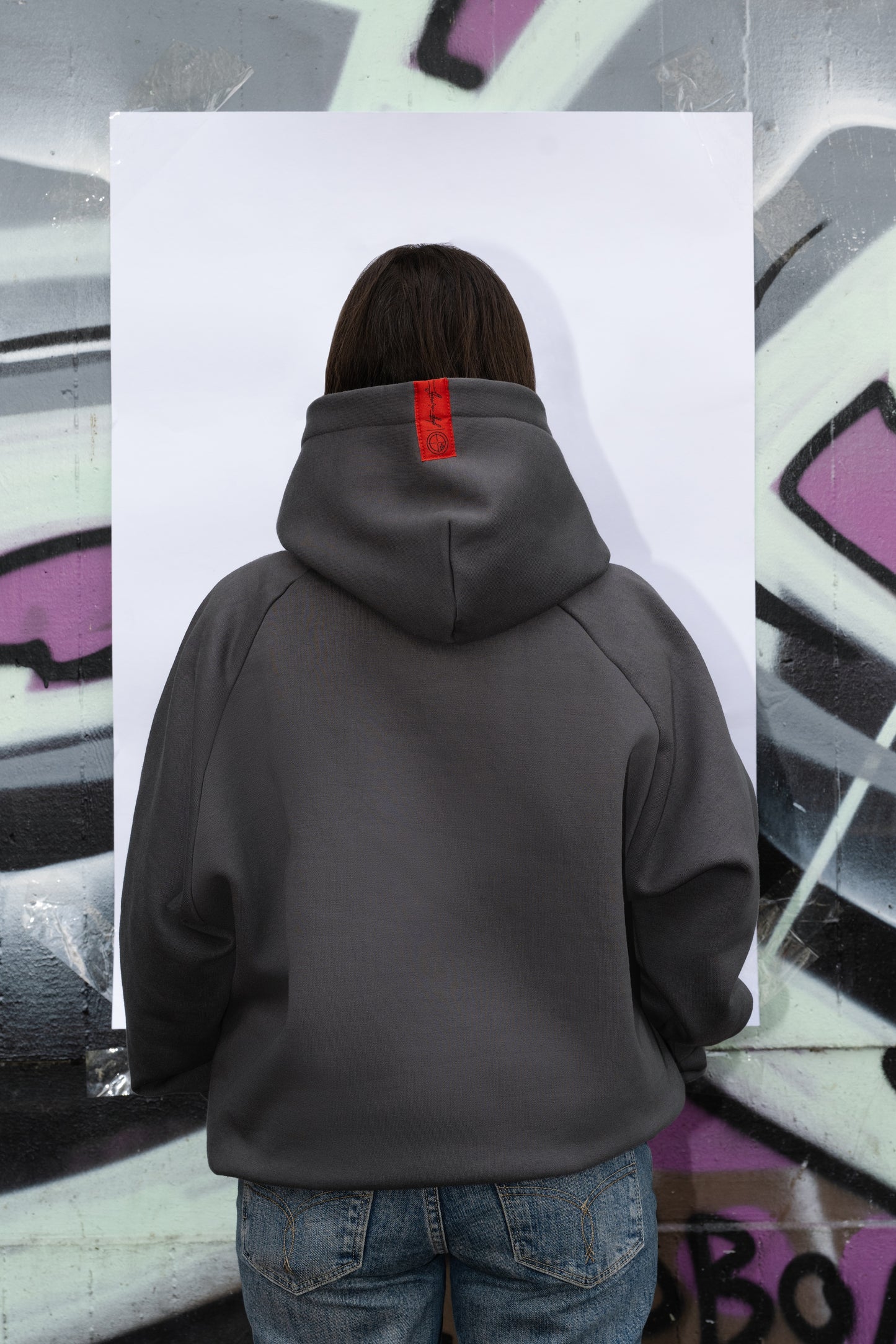 The Street Scholar Hoodie - Anthracite