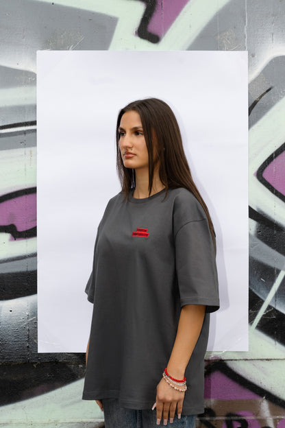 The Street Scholar T-Shirt - Anthracite