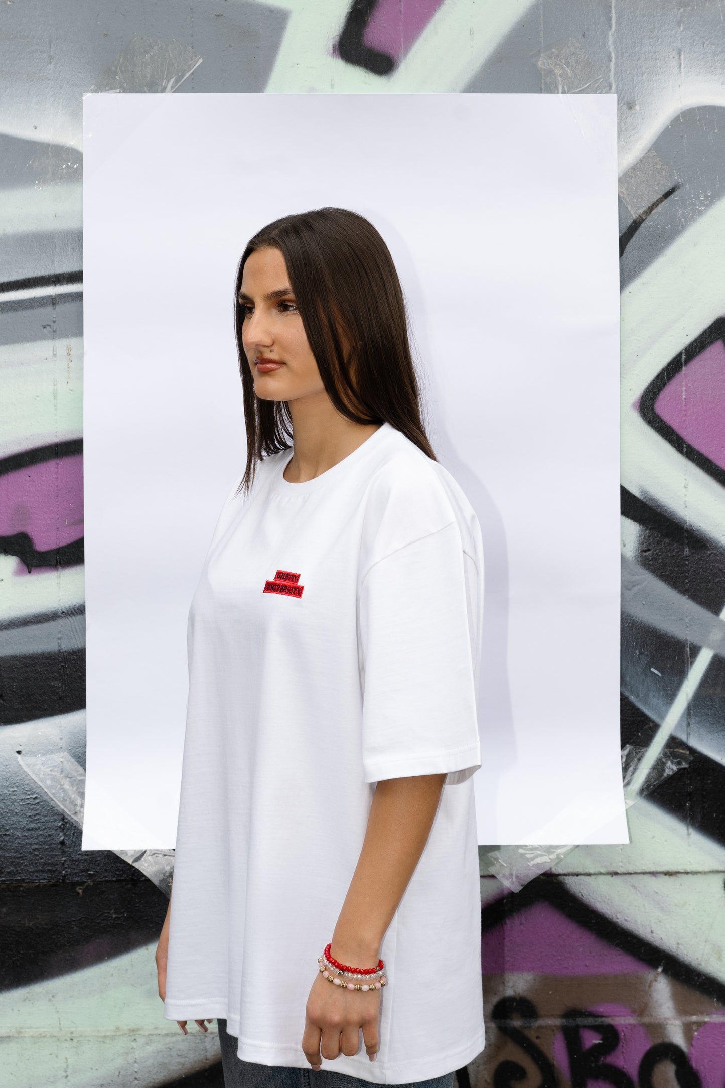 The Street Scholar T-Shirt - Weiß