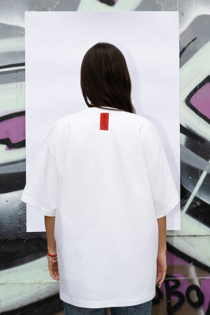The Street Scholar T-Shirt - Weiß