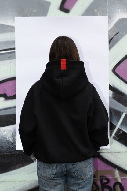 The Street Scholar Hoodie - Schwarz