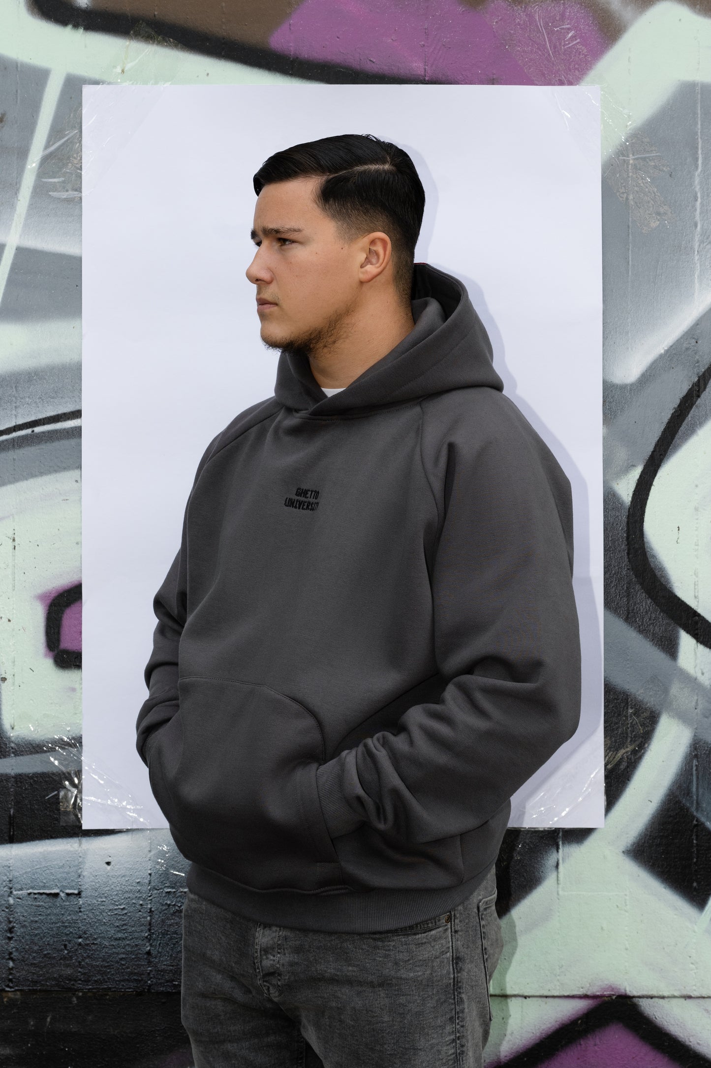The Valedictorian Hoodie - Anthracite