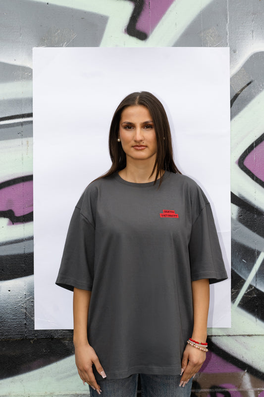 The Street Scholar T-Shirt - Anthracite