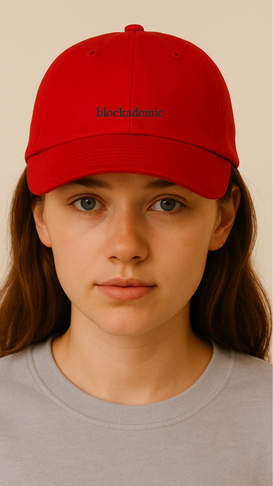 Blockademic Cap - Rot
