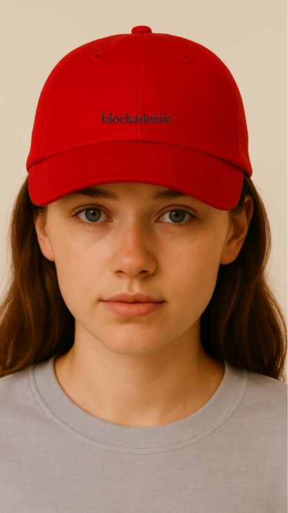 Blockademic Cap - Rot