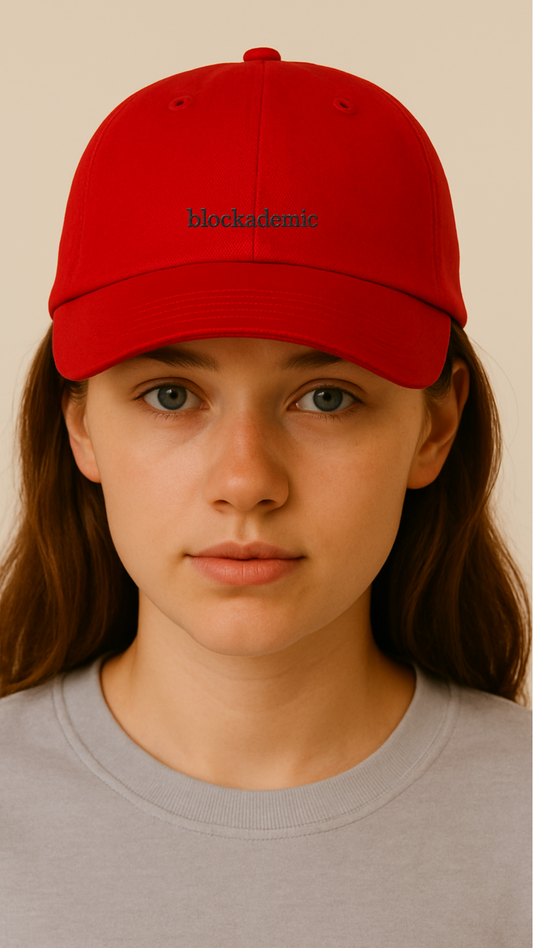 Blockademic Cap - Rot