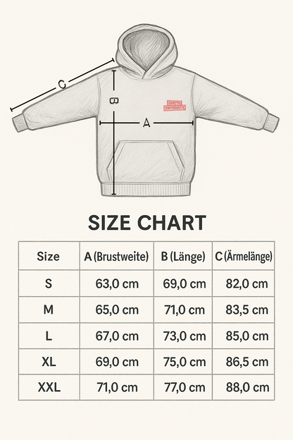 The Street Scholar Hoodie - Schwarz